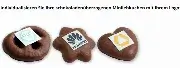 Herz - Brezel - Stern Lebkuchen mit Logo - Einzelverpackt