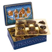 Schmucktruhe mit Lebkuchen Spezialitäten