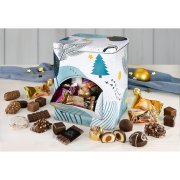 Winterzauber Keksdose mit Lebkuchen Konfekt Winterzauber Keksdose mit Lebkuchen Konfekt