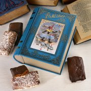 Tin can antique book Tin can antique book