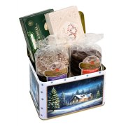 Christmas Fairy Tale Tin filled with Gingerbread Christmas Fairy Tale Tin filled with Gingerbread