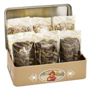 Elisenlebkuchen Geschenktruhe - 6 Stück