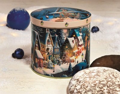 Winter landscape gingerbread can - 6 pcs