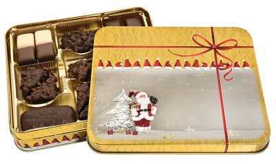 Gingerbread tin Winter Wonderland