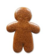 Gingerbread man to do-it-yourself, 12cm blank Gingerbread man to do-it-yourself, 12cm blank