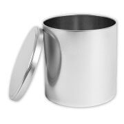 Gingerbread tin silver - plain - without content Gingerbread tin silver - plain - without content