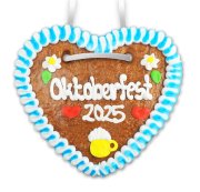 14cm heart with text Oktoberfest 2025