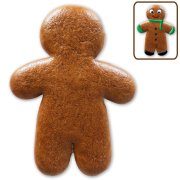 Gingerbread man blank, 50 cm, with design example Gingerbread man blank, 50 cm, with design example
