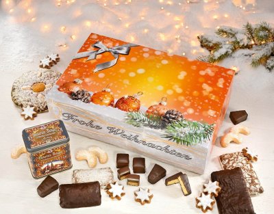 Lebkuchen Präsent Frohe Weihnachten