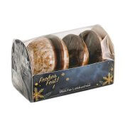 Mini Gingerbread Cookies with a Chocolate Base – Case of 60 Packs Mini Gingerbread Cookies with a Chocolate Base – Case of 60 Packs