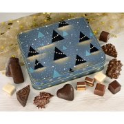 Modern blue gift box Modern blue gift box