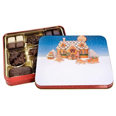 Christmas village gift box