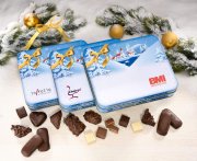 Geschenkdose Winterwald - mit Logo Branding individuell